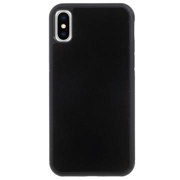 iPhone X / iPhone XS Nano Suction Anti-Gravity Cover - fekete