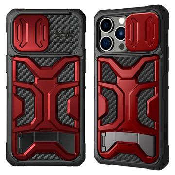 Nillkin Adventurer iPhone 14 Pro Max Hibrid Tok - Piros