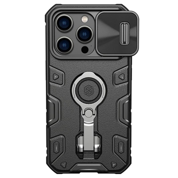 Nillkin CamShield Armor Pro iPhone 14 Pro Hibrid Tok - Fekete