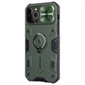 Nillkin CamShield Armor iPhone 12/12 Pro hibrid tok - zöld