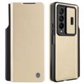 Nillkin Qin Pro Samsung Galaxy Z Fold4 Flip Case - Gold