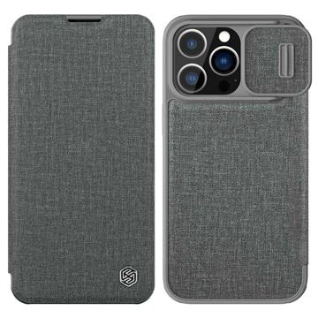 Nillkin Qin Pro Series iPhone 14 Pro Max Flip Case - Grey