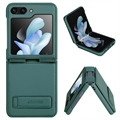 Samsung Galaxy Z Flip5 Nillkin Qin Series Hybrid Case - Green