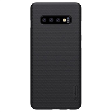 Nillkin Super Frosted Shield Samsung Galaxy S10 tok - fekete