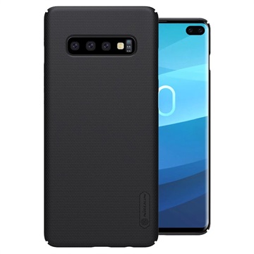 Nillkin Super Frosted Shield Samsung Galaxy S10+ tok - fekete