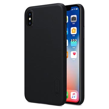 iPhone X / XS Nillkin Super Frosted Shield tok - fekete