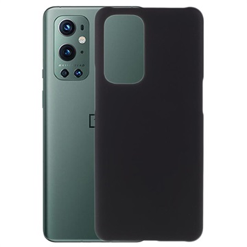 OnePlus 9 Pro gumírozott műanyag tok - fekete