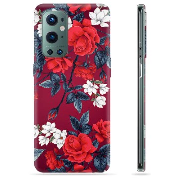 OnePlus 9 Pro TPU tok - Vintage Flowers