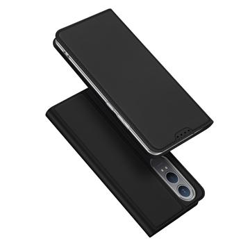 OnePlus Nord CE4 Lite/Oppo K12x Dux Ducis Skin Pro Flip Tok - Fekete