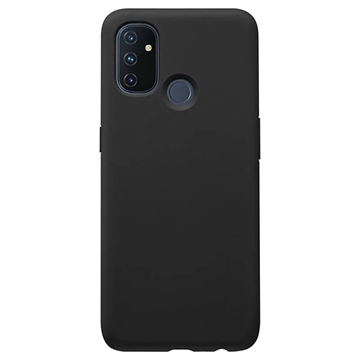 Ujjlenyomat-mentes Matt OnePlus Nord N100 TPU Tok - Fekete