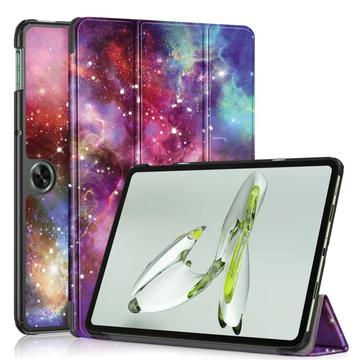 OnePlus Pad Go/Oppo Pad Air2 Tri-fold sorozatú Smart Folio tok - Galaxy