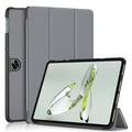 OnePlus Pad Go/Oppo Pad Air2 Tri-fold sorozatú Smart Folio tok - Szürke