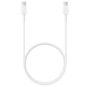 Samsung USB-C / USB-C kábel EP-DA705BWEGWW - 1 m - Tömeges - Fehér