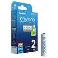 Panasonic Eneloop BK-3MCDE/2BE Rechargeable AA Batteries 2000mAh - 2 Pcs.