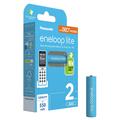 Panasonic Eneloop Lite Dect BK-4LCCE/2DE Rechargeable AAA Batteries 550mAh - 2 Pcs.