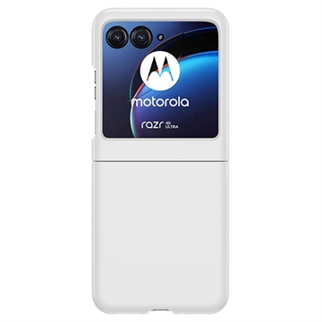 Motorola Razr 40 Ultra Műanyag Tok - Fehér