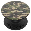 PopSockets kihúzható állvány és markolat - Woodland Camo