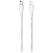 Puro Fabric ultra-erős USB-C / Lightning kábel - 1,2m, 20W