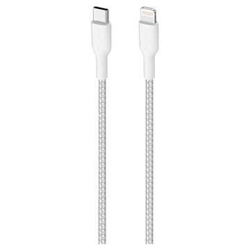 Puro Fabric ultra-erős USB-C / Lightning kábel - 1,2m, 20W