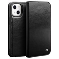 Qialino Classic iPhone 13 Mini Wallet bőr tok