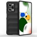 Robusztus Sorozatú Xiaomi Redmi Note 12 Pro TPU Tok - Fekete