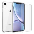 Saii 2 az 1-ben iPhone XR TPU tok és edzett üveg képernyővédő fólia