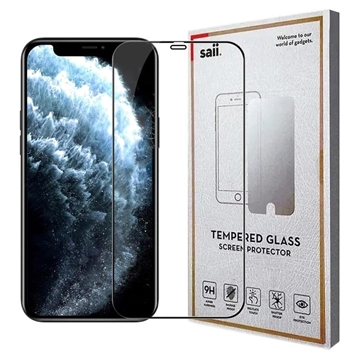 Saii 3D Premium iPhone 12 Pro Max edzett üveg képernyővédő fólia - 2 db.