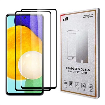 Saii 3D Premium Samsung Galaxy A52 5G/A52s 5G képernyővédő fólia - 2 db.