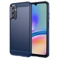 Samsung Galaxy A05s Szálcsiszolt TPU Tok - Szénszálas