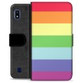 Samsung Galaxy A10 Premium pénztárca tok - Pride