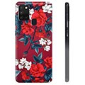 Samsung Galaxy A21s TPU tok - Vintage Flowers