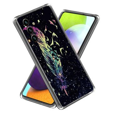 Samsung Galaxy A25 Stílusos Ultravékony TPU Tok - Madártoll