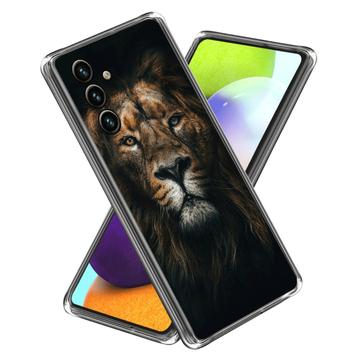 Samsung Galaxy A25 Stílusos Ultravékony TPU Tok - Oroszlán