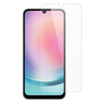 Samsung Galaxy A25 edzett üveg képernyővédő fólia - Case Friendly - átlátszó