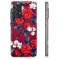 Samsung Galaxy A52 5G, Galaxy A52s TPU tok - Vintage Flowers