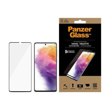 Samsung Galaxy A73 5G PanzerGlass Case Friendly Képernyővédő Fólia - Fekete Él