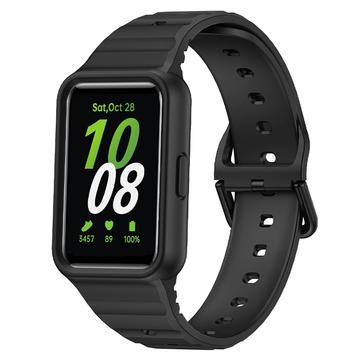 Samsung Galaxy Fit3 Csere Szilikon Szíj Beépített Kerettel