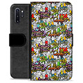 Samsung Galaxy Note10+ Premium Wallet tok - Graffiti