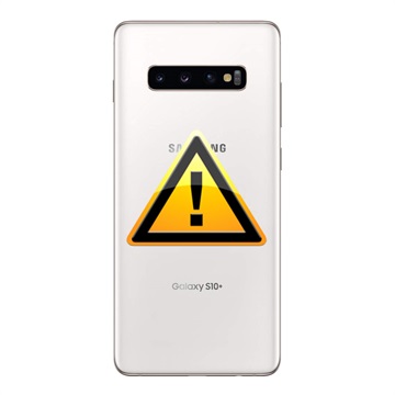 Samsung Galaxy S10+ akkumulátorfedél javítás - fehér kerámia