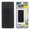 Samsung Galaxy S10+ előlap és LCD kijelző GH82-18849A