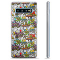 Samsung Galaxy S10+ TPU tok - Graffiti