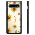 Samsung Galaxy S10 védőburkolat - napraforgó