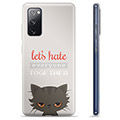 Samsung Galaxy S20 FE TPU tok - Angry Cat