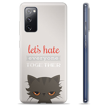 Samsung Galaxy S20 FE TPU tok - Angry Cat