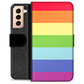 Samsung Galaxy S21+ 5G Premium Wallet tok - Pride