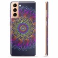 Samsung Galaxy S21+ 5G TPU tok - Színes Mandala