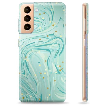 Samsung Galaxy S21+ 5G TPU tok - zöld menta