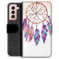 Samsung Galaxy S21 5G Premium Wallet tok - Dreamcatcher