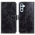 Samsung Galaxy S24 FE Wallet Case with Magnetic Closure - Black