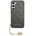 Samsung Galaxy S24 Guess 4G Charms Collection Hibrid Tok - Szürke